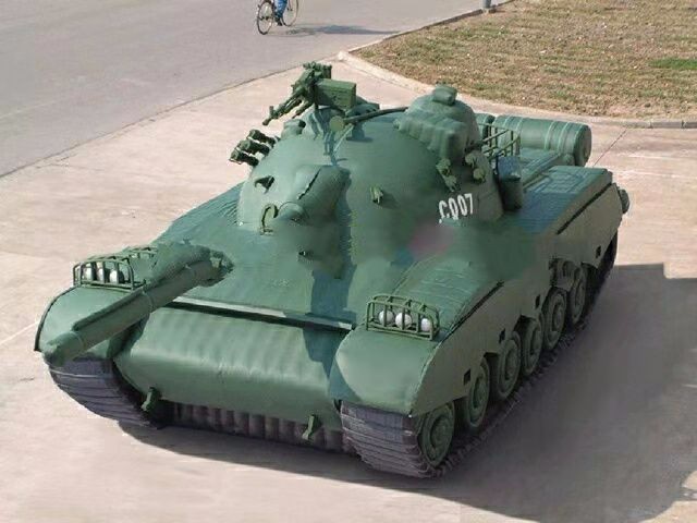仙游军用充气坦克车